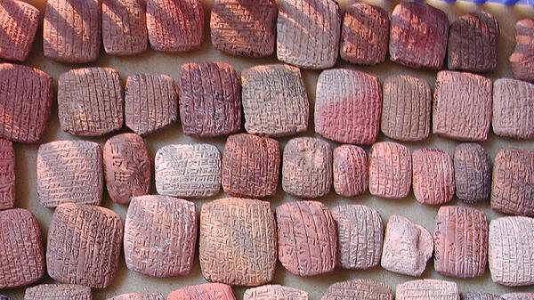Tablets found in 1993 (Ankara Anatolian Civilizations Museum's collection)