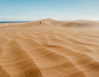 Sand ripples, Maspalomas, Grande Canarie, Spain. © Sopotnicki/Shutterstock