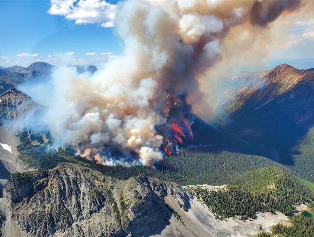 © BC Wildfire Service / AFP