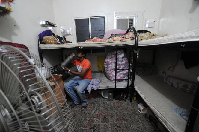 Travailleur népalais au Qatar