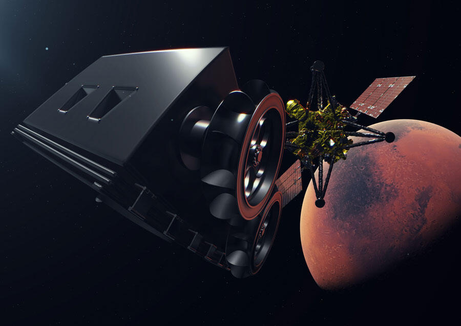 MMX and rover separation