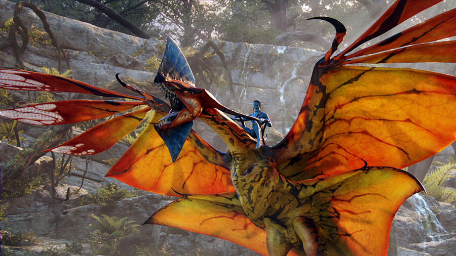 Toruk le grand léonoptéryx, photogramme du film «Avatar» de James Cameron, 2009 © The Walt Disney Company France