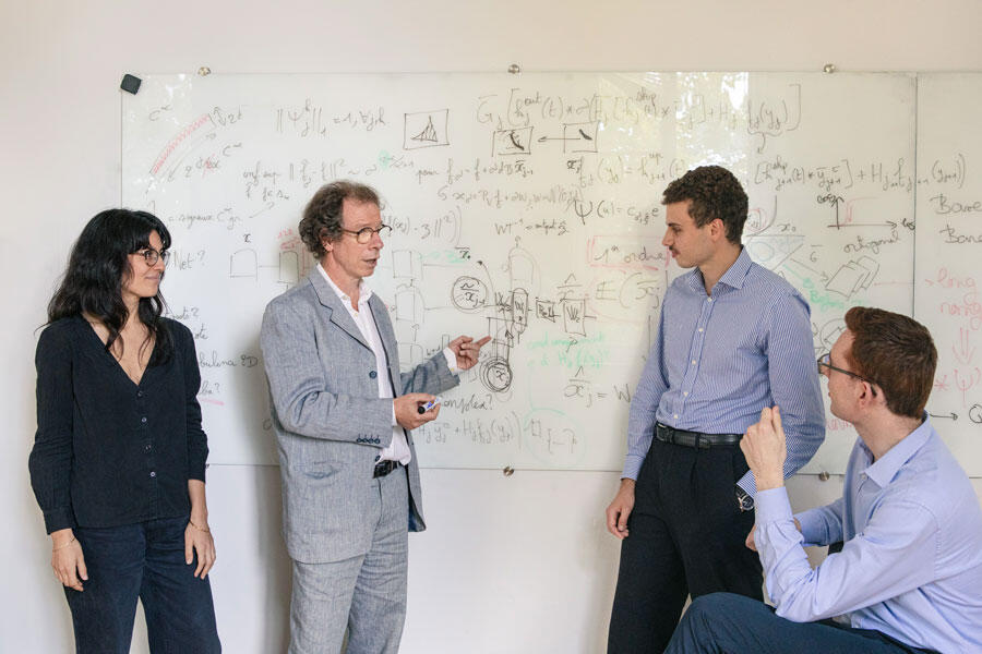 Stephane Mallat at work