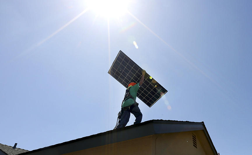  Solar panels, renewable energy