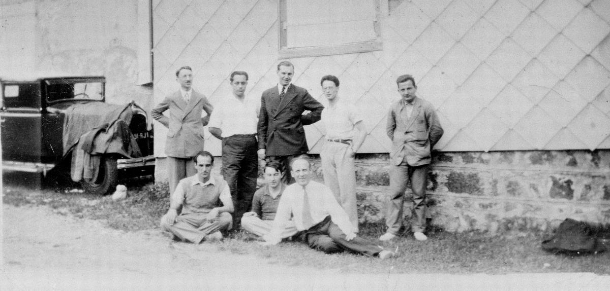 Le groupe Bourbaki en 1935, Besse-en-Chandesse