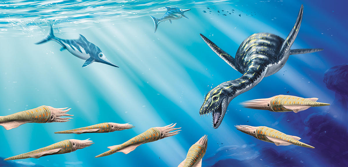 Sea monsters at the time of the dinosaurs | CNRS News